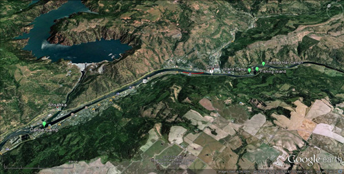 Google Map of Orofino area