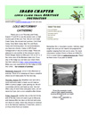 First page of newsletter